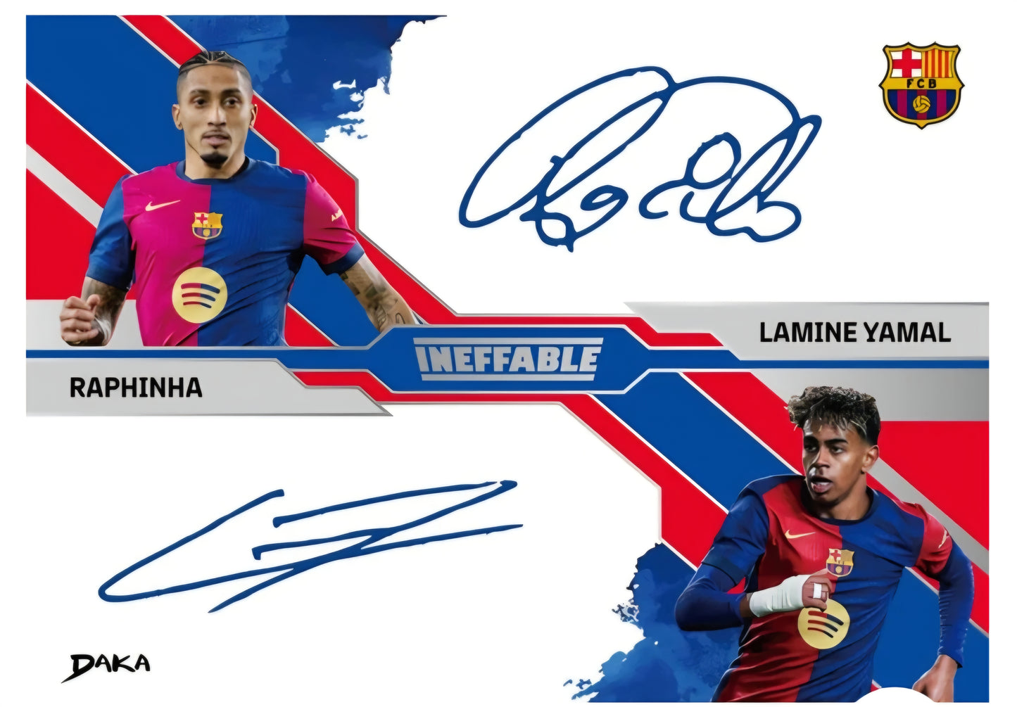 Daka 2024-25 FC Barcelona Team Set ONE & TWO - Hobby Box