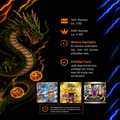 DRAGONBALL PRESTIGE Bags Kann auch Sealed bestellt werden