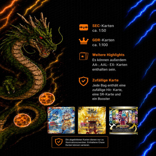 DRAGONBALL PRESTIGE Bags Kann auch Sealed bestellt werden