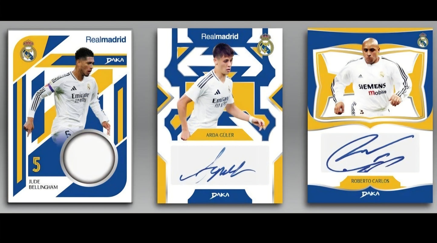 DAKA Real Madrid Top Audience Box 2025-26 Series 2. Jetzt vorbestellen