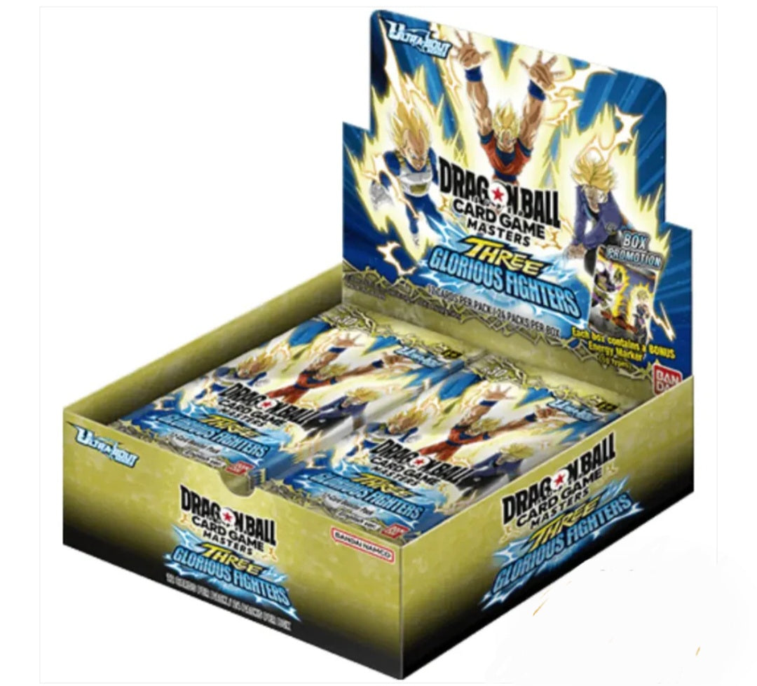 Dragon Ball Super Card Game - Masters - Three Glorious Fighters Booster Display [B30]