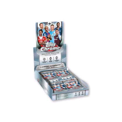 2025/26 Topps Chrome UEFA Club Competitions - UCC Hobby Box