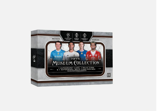 Topps Museum UEFA Club Competitions 2025/26 - Hobby Box