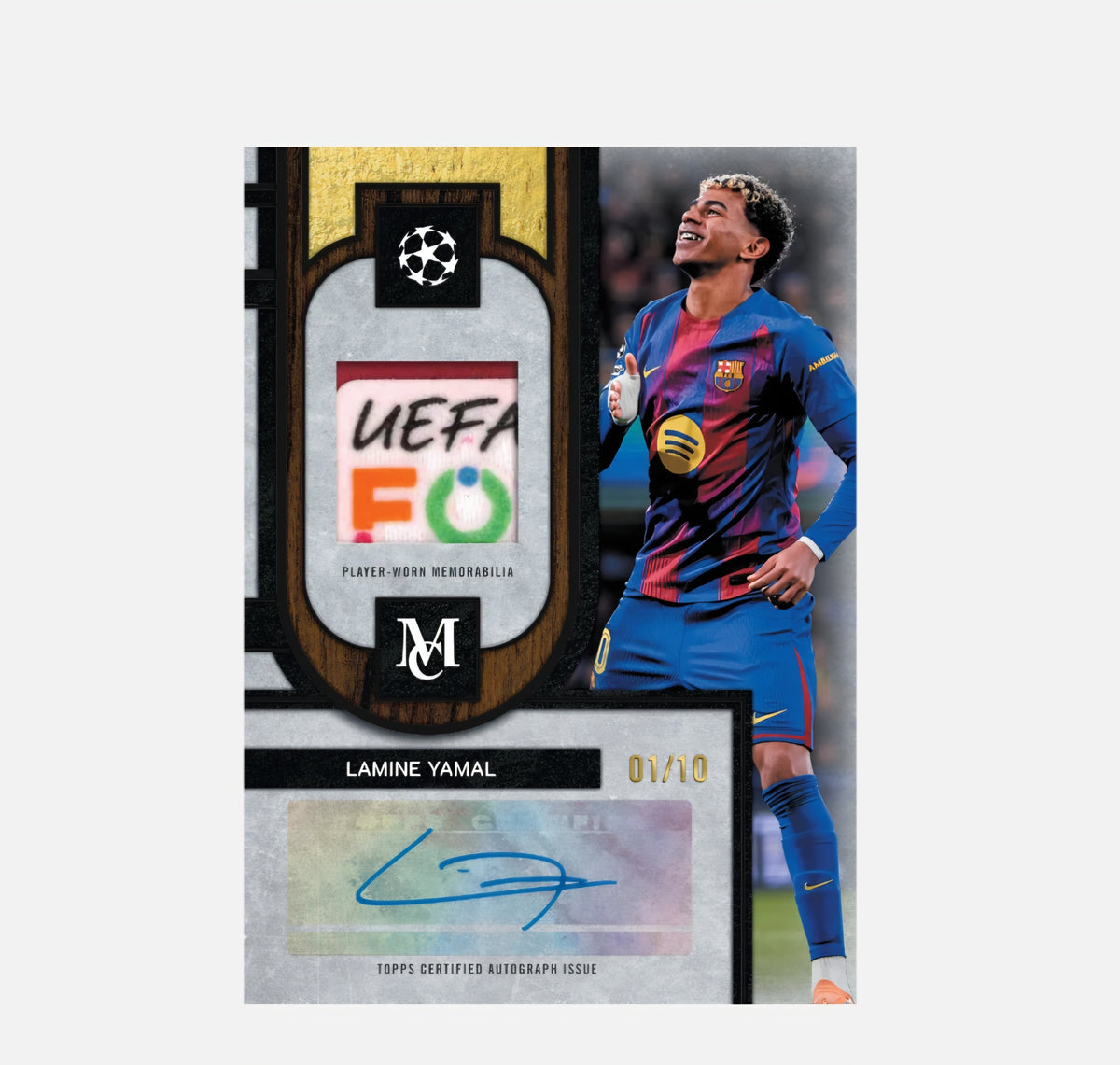 Topps Museum UEFA Club Competitions 2025/26 - Hobby Box