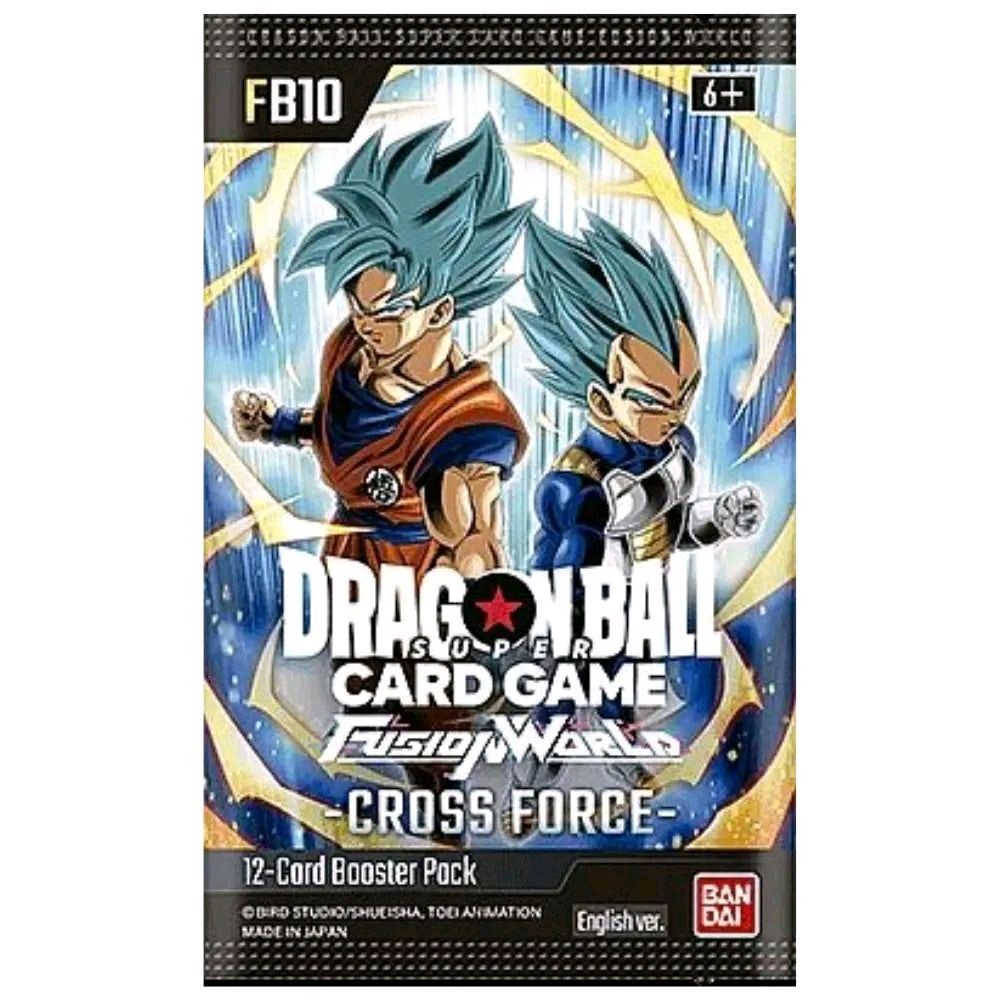 DragonBall Super Card Game - Fusion World (FB10) Cross Force Booster Display - Englisch