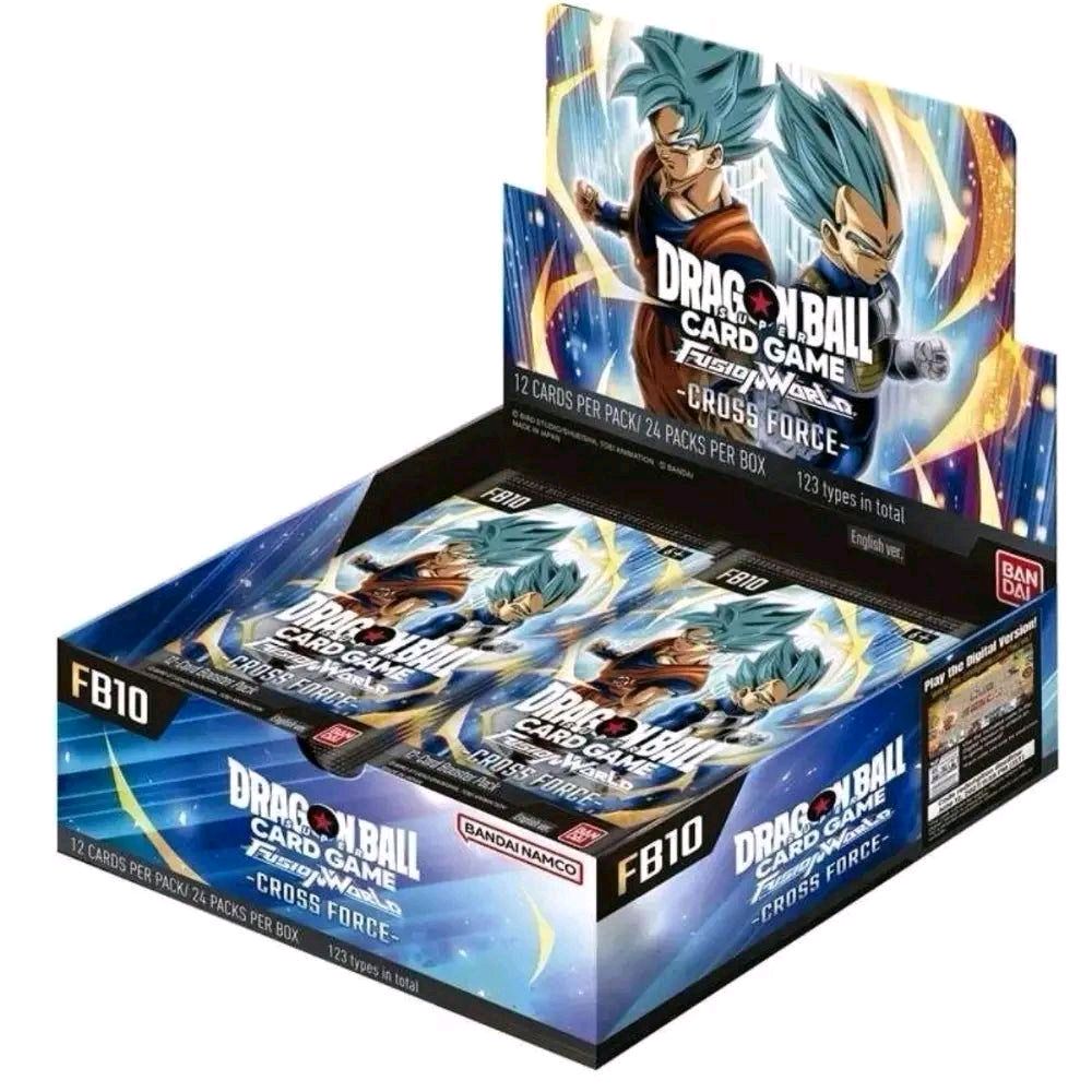 DragonBall Super Card Game - Fusion World (FB10) Cross Force Booster Display - Englisch