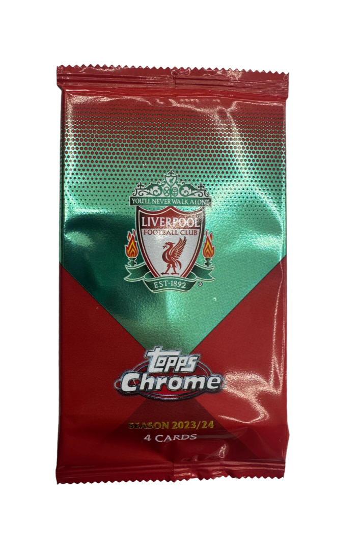 Topps FC Liverpool Chrome Hobby Box Booster 2023/24