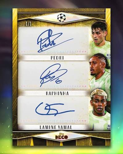 Topps UEFA Club Competitions Deco 2025/26 Hobby Box