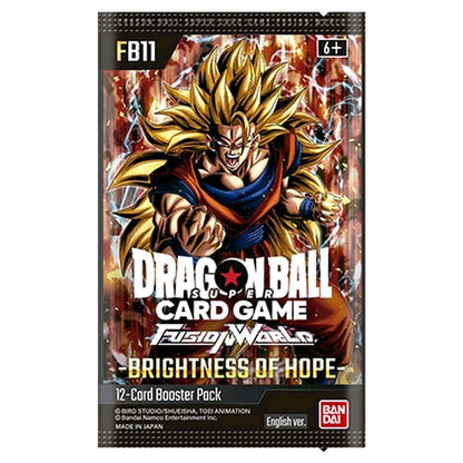 Dragon Ball Super Kartenspiel - Fusionswelt - FB11 - Hoffnungsschimmer - Display & Booster
