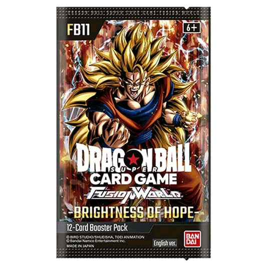 Dragon Ball Super Kartenspiel - Fusionswelt - FB11 - Hoffnungsschimmer - Display & Booster