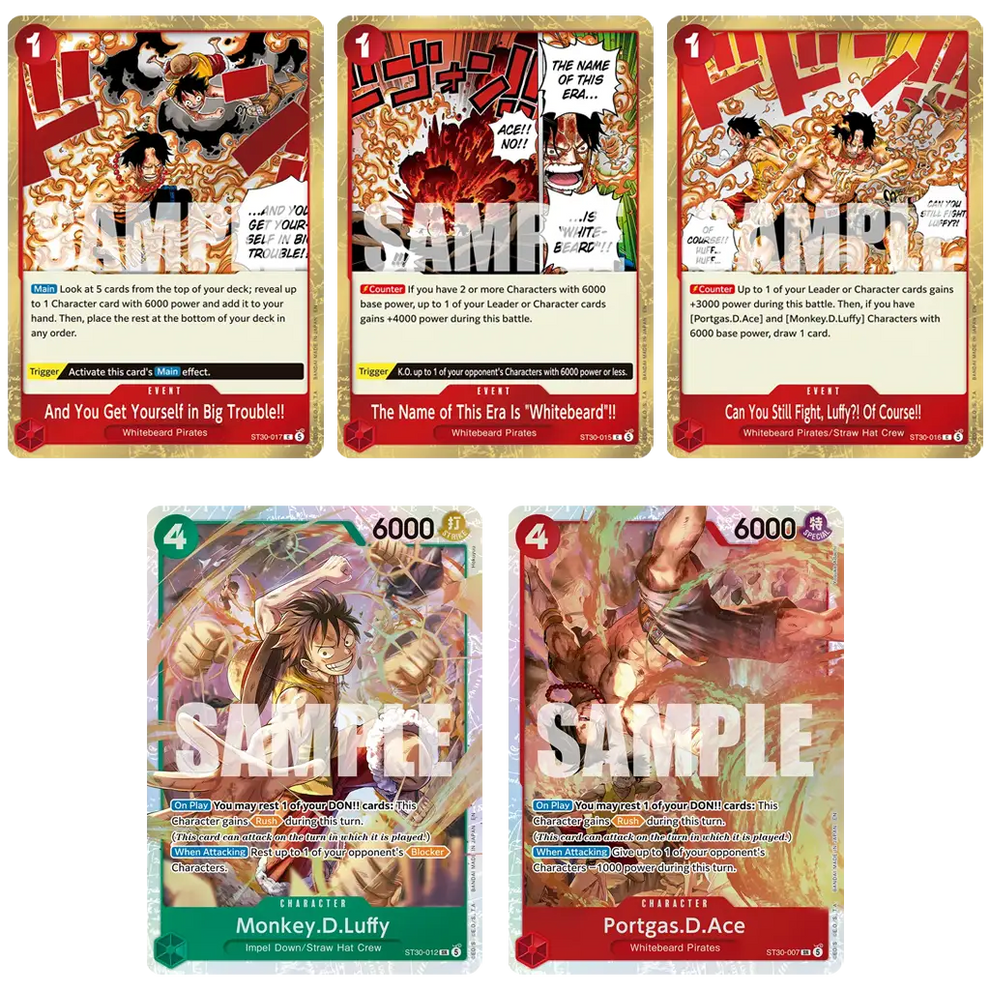 One Piece Card Game - Starter Deck EX Luffy & Ace ST30 [EN]