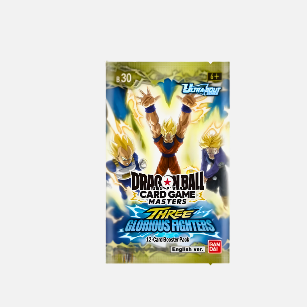 Dragon Ball Super Card Game - Masters - Three Glorious Fighters Booster Display [B30]