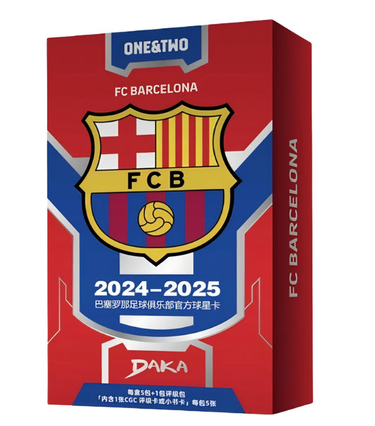 Daka 2024-25 FC Barcelona Team Set ONE & TWO - Hobby Box