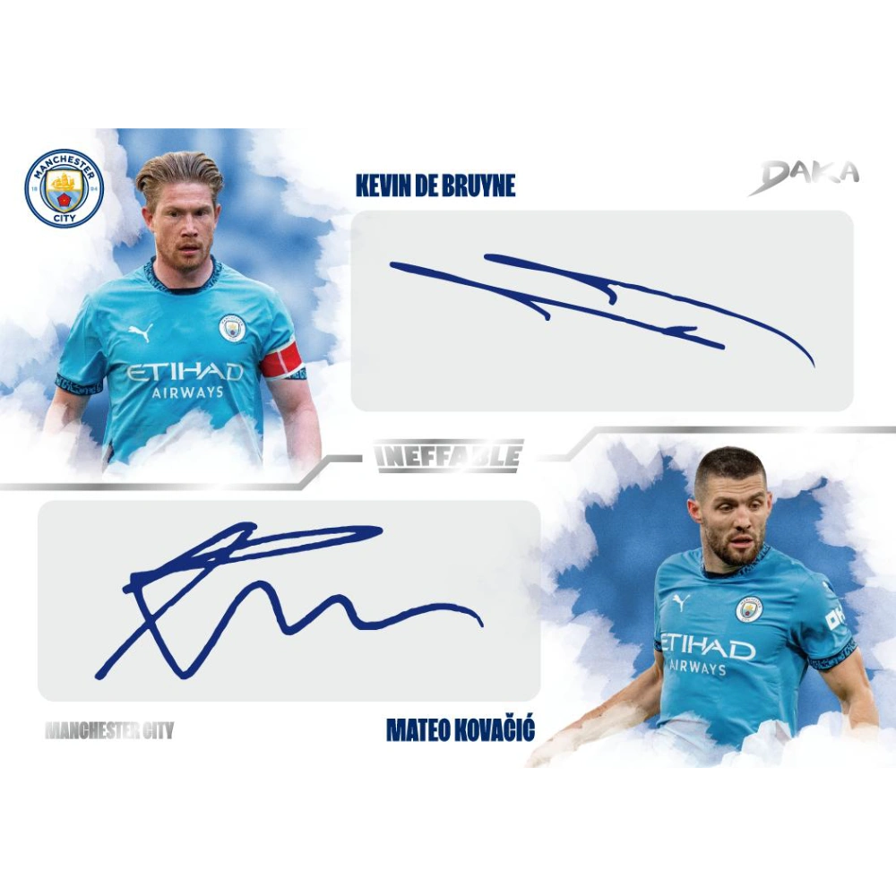 2024-25 Daka Soccer Manchester City Top Audience Blaster Box