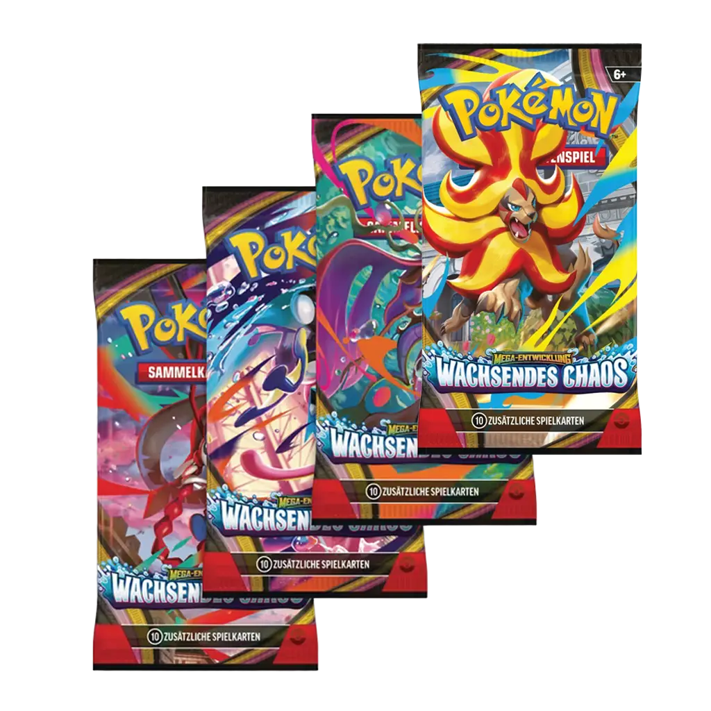 Pokémon Wachsendes Chaos Mega-Entwicklung Booster