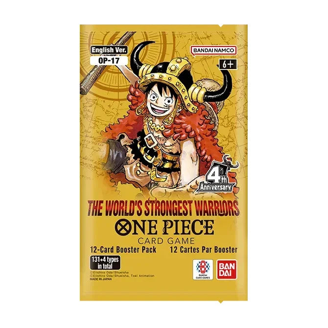 One Piece Card Game - The World’s Strongest Warriors Booster & Display OP-17 (englisch)