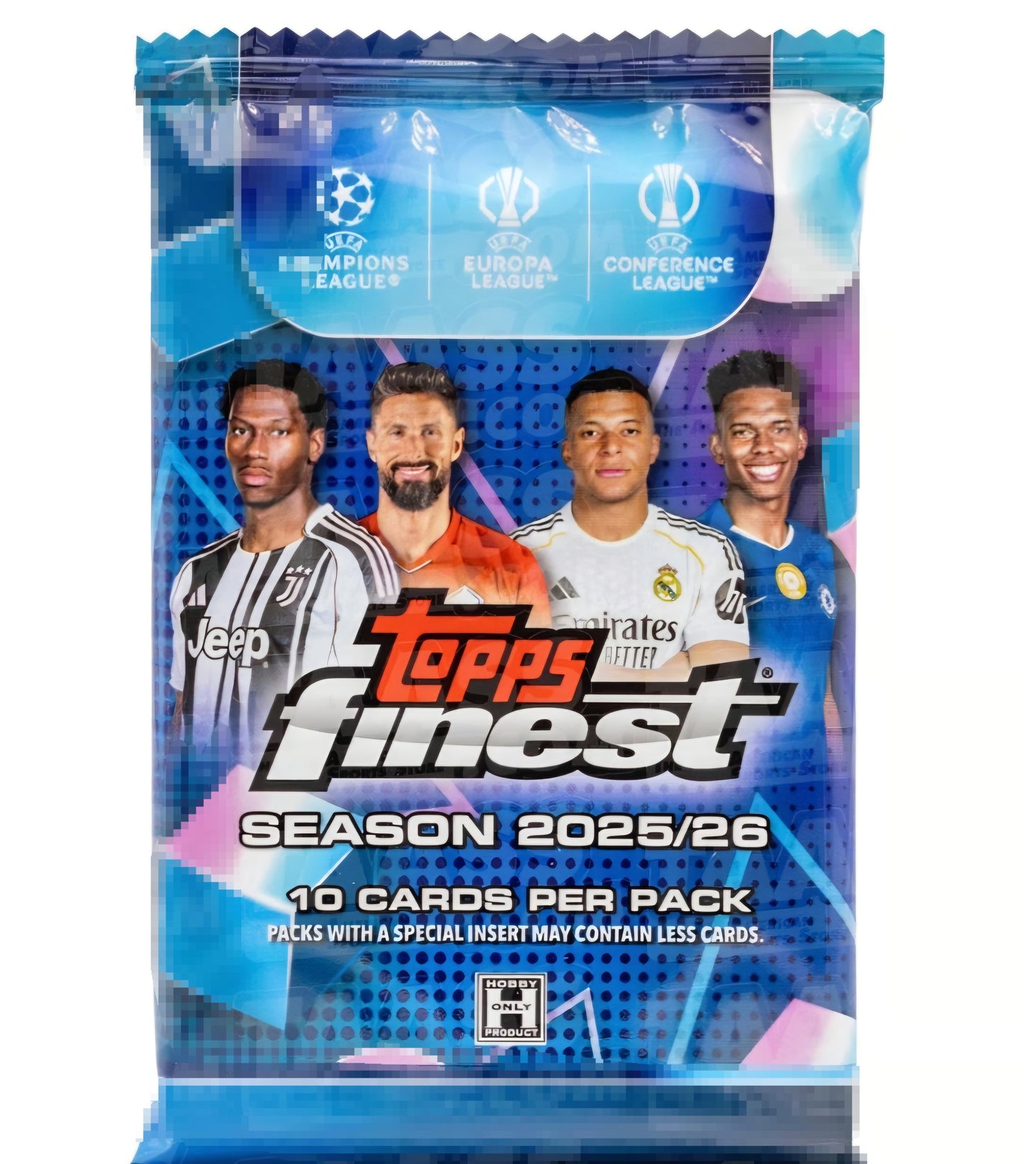 Topps Finest UEFA Club Competitions 2025/26 Hobby Box und Booster