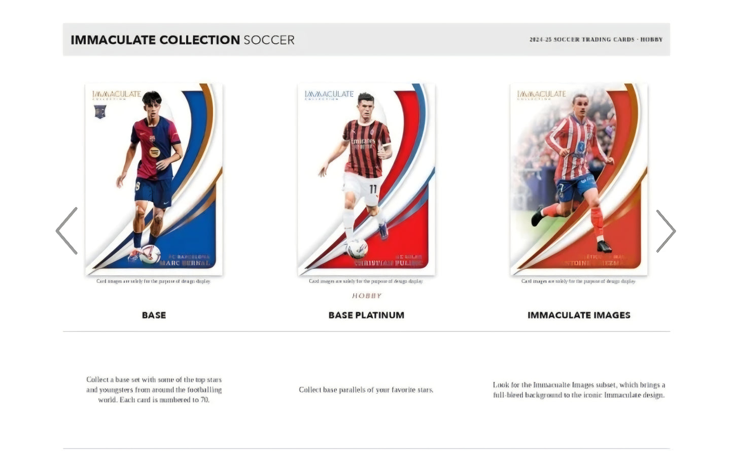 Home 2024-25 Panini Immaculate Soccer Hobby Box