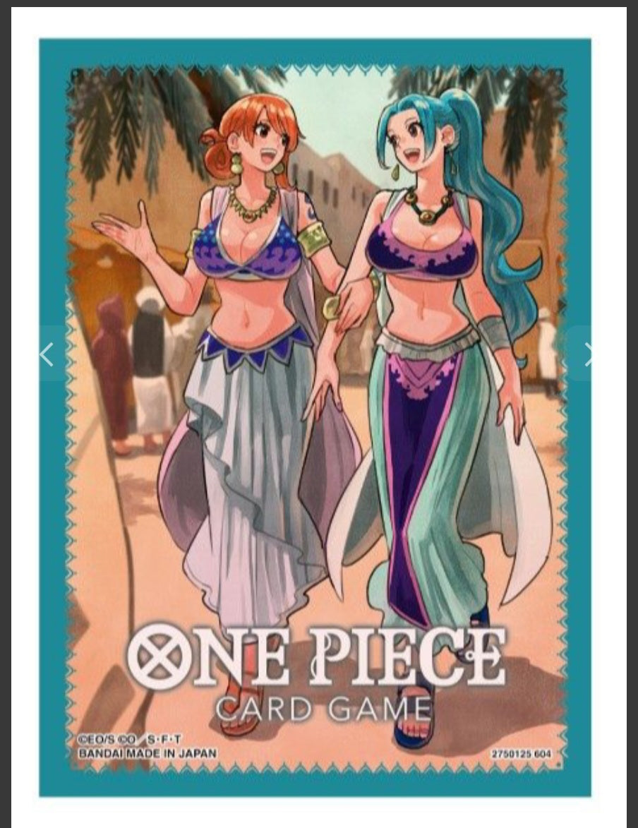 Kartenhüllen One Piece - Nami & Vivi Official Card Sleeve  Edition Vol.1 (70 Stck)