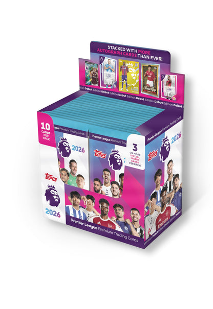 Topps Premier League 2026 - Booster & Display