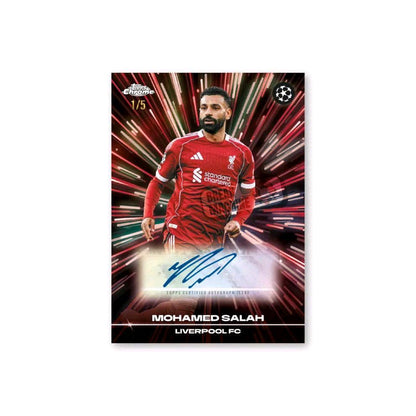 2025/26 Topps Chrome UEFA Club Competitions - UCC Mega Box