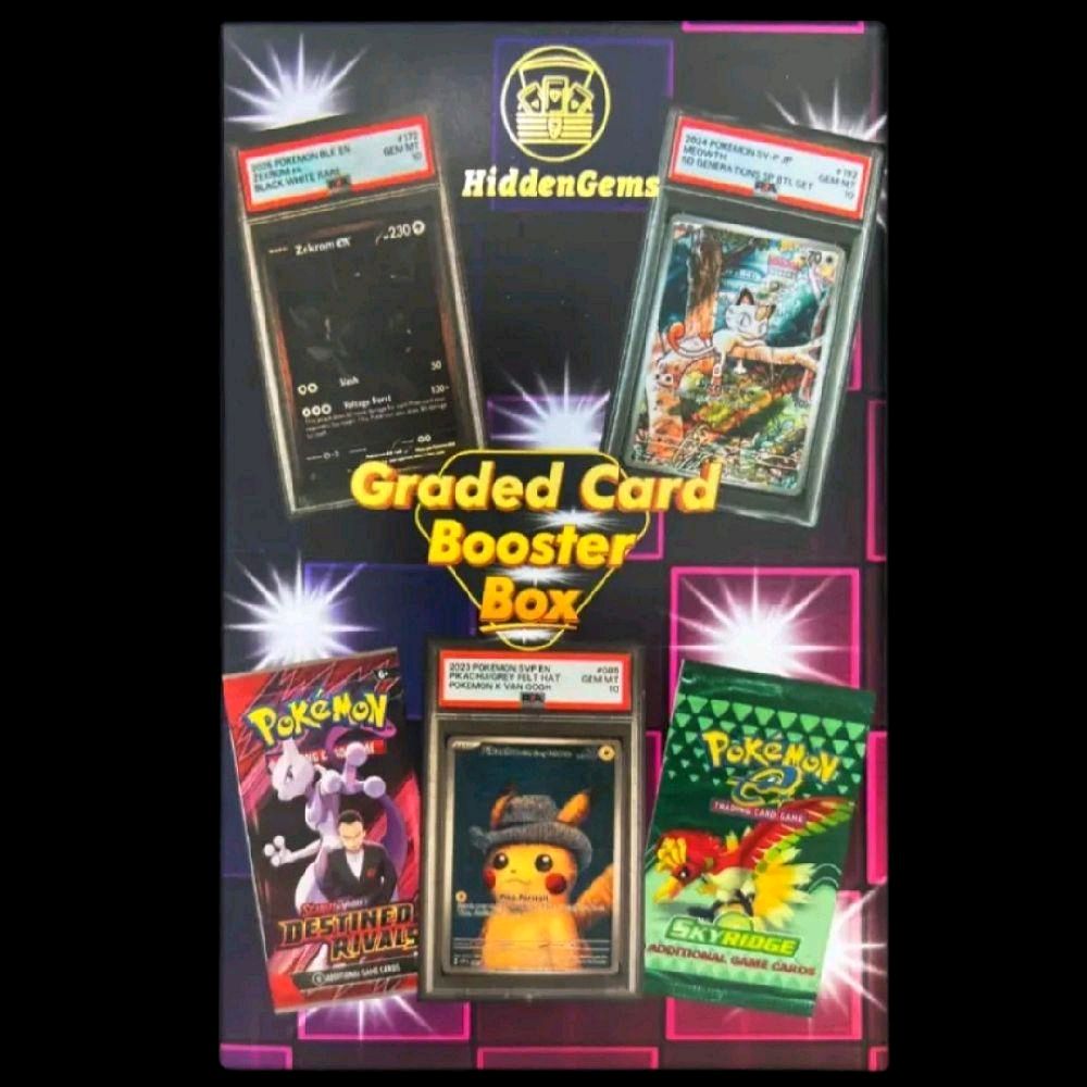 Hidden Gems Pokemon Graded Card Booster Box 2.0
