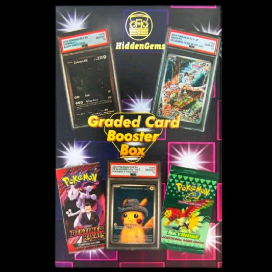 Hidden Gems Pokemon Graded Card Booster Box 2.0
