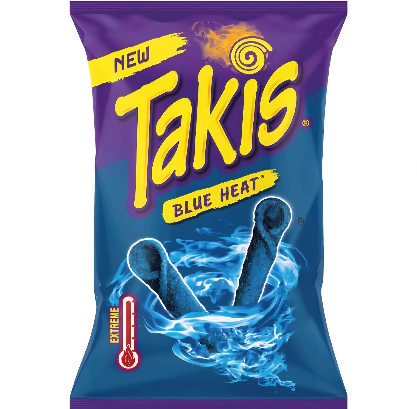 Takis Blue Heat • 100g intensiv, scharf, Blau