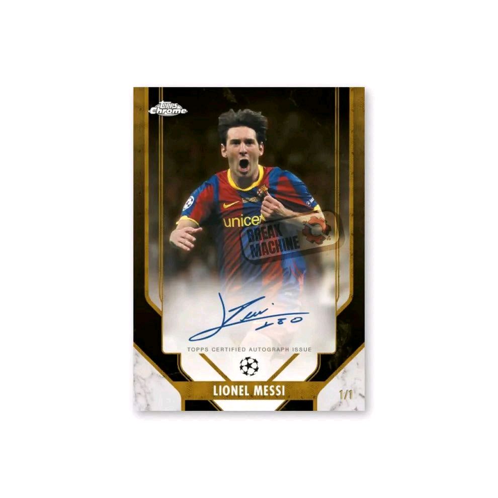 2025/26 Topps Chrome UEFA Club Competitions - UCC Mega Box