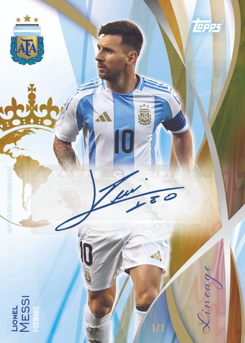 Topps Argentina Lineage Fußballteam-Setbox 2024/25