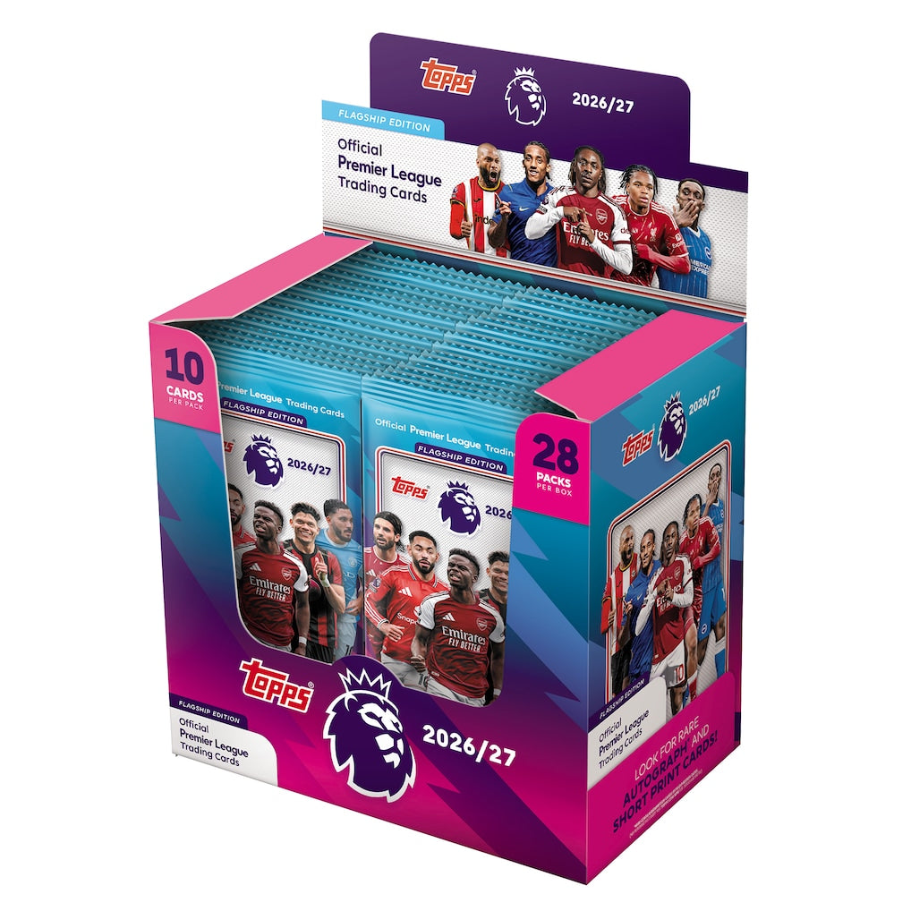 Topps Premier League 2026/27 Flagship Edition Booster – Display Box