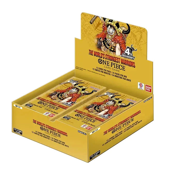 One Piece Card Game - The World’s Strongest Warriors Booster & Display OP-17 (englisch)