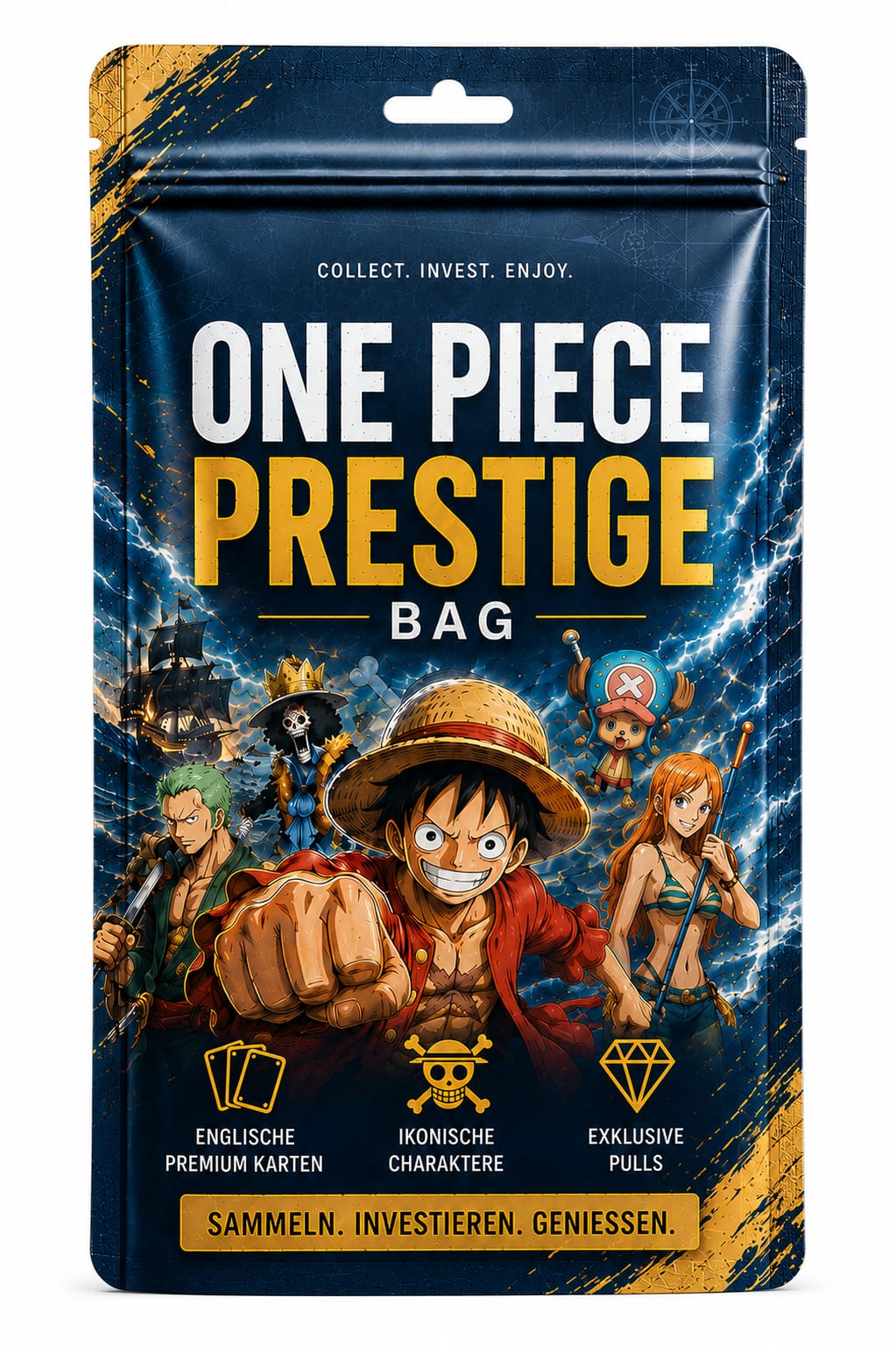 One Piece PRESTIGE Bags nur englisch Karten