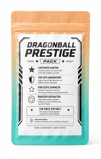 DRAGONBALL PRESTIGE
PACK