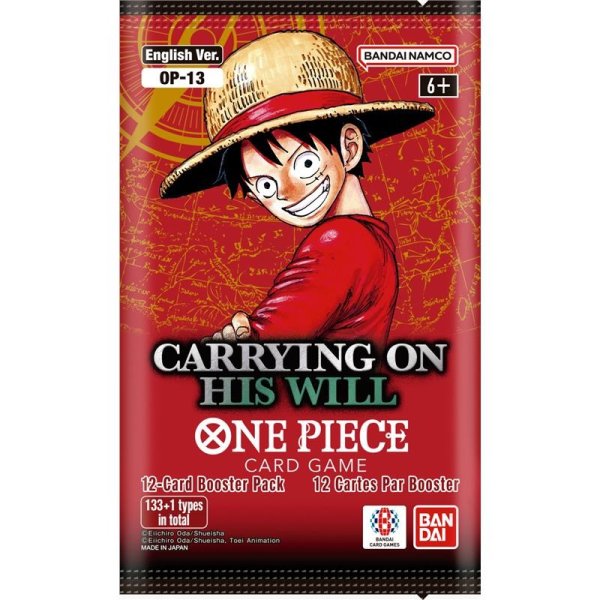 OP13 One Piece Card Game Carrying on His Will- Booster Display Englisch - 3RD ANNIVERSARY