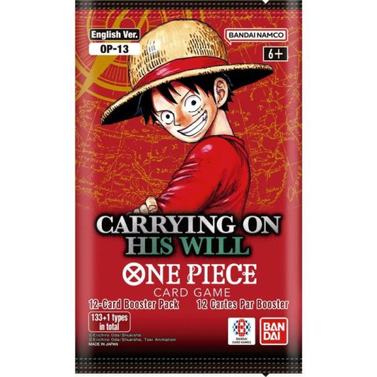 OP13 One Piece Card Game Carrying on His Will- Booster Display Englisch - 3RD ANNIVERSARY
