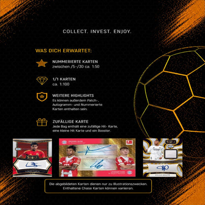 FOOTBALL PRESTIGE Bags Kann auch Sealed bestellt werden